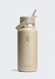 Termoskolba Hydro Flask 946 ml ar salmiņu OAT — vakuuma nerūsējošā tērauda pudele, 946 ml