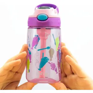 Sporta pudele Easy Clean Easy Clean PP Strawberry Shakes 420 ml plastmasas dzeramā