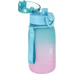 Спортивная бутылка STARPAK Stak BID21 400 мл Ombre синий‑розовый