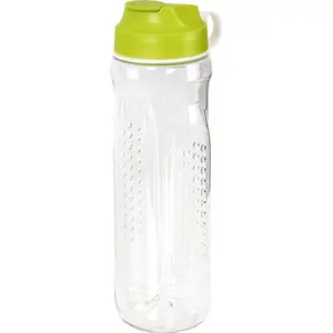 Sporta pudele Branq 610 ml — zaļa, velo pudele ar dzeramā uzgalu