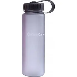 Sport Bottle KingCamp Tritan 0.5 L — reusable water bottle, grey, lightweight