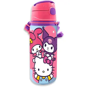 Bērnu alumīnija pudele Kids Euroswan Hello Kitty 600 ml HK50206