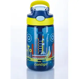 Спортивная бутылка Contigo Gizmo Flip с носиком 420 мл, синяя