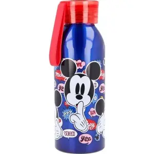Mickey Mouse sporta pudele ar skrūvējamu vāciņu modelis 50124 — zils