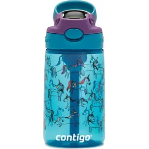 Sporta pudele Contigo Easy Clean 420 ml — bērnu dizains «Vienradzis»