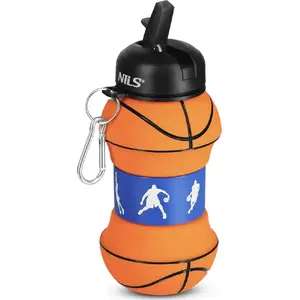 Collapsible Silicone Cup DD-Print NC4104, 550 ml, Basketball design