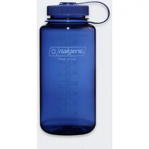 Water bottle nalgene WM wide-mouth 1 L Denim — reusable Tritan drinking bottle