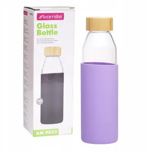 Stikla pudele HP 9022 0,5 l violeta — 500 ml stikla trauks