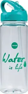 Plastic water bottle Centrum 600 ml — reusable drinking bottle, manual cap