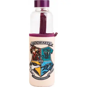 Стеклянная бутылка для воды 500 мл Harry Potter Hogwarts — harry potter BDC010