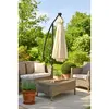 Extralink Black Forest Garden Umbrella with Side Panels, Large 3m Beige Cantilever BLACK FOREST GARDEN UMBRELLA WITH SIDE PANELS, LARGE 3M BEIG Photo 3