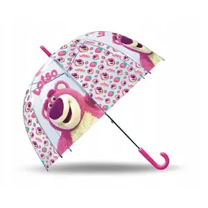 Umbrella Ambiance manual transparent canopy 46 cm frame model SB10686