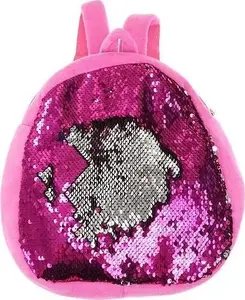 Mugursoma ar apgriežamām spīdumiem Adar, 20×24×6 cm, kompakta skolas vai ikdienas soma