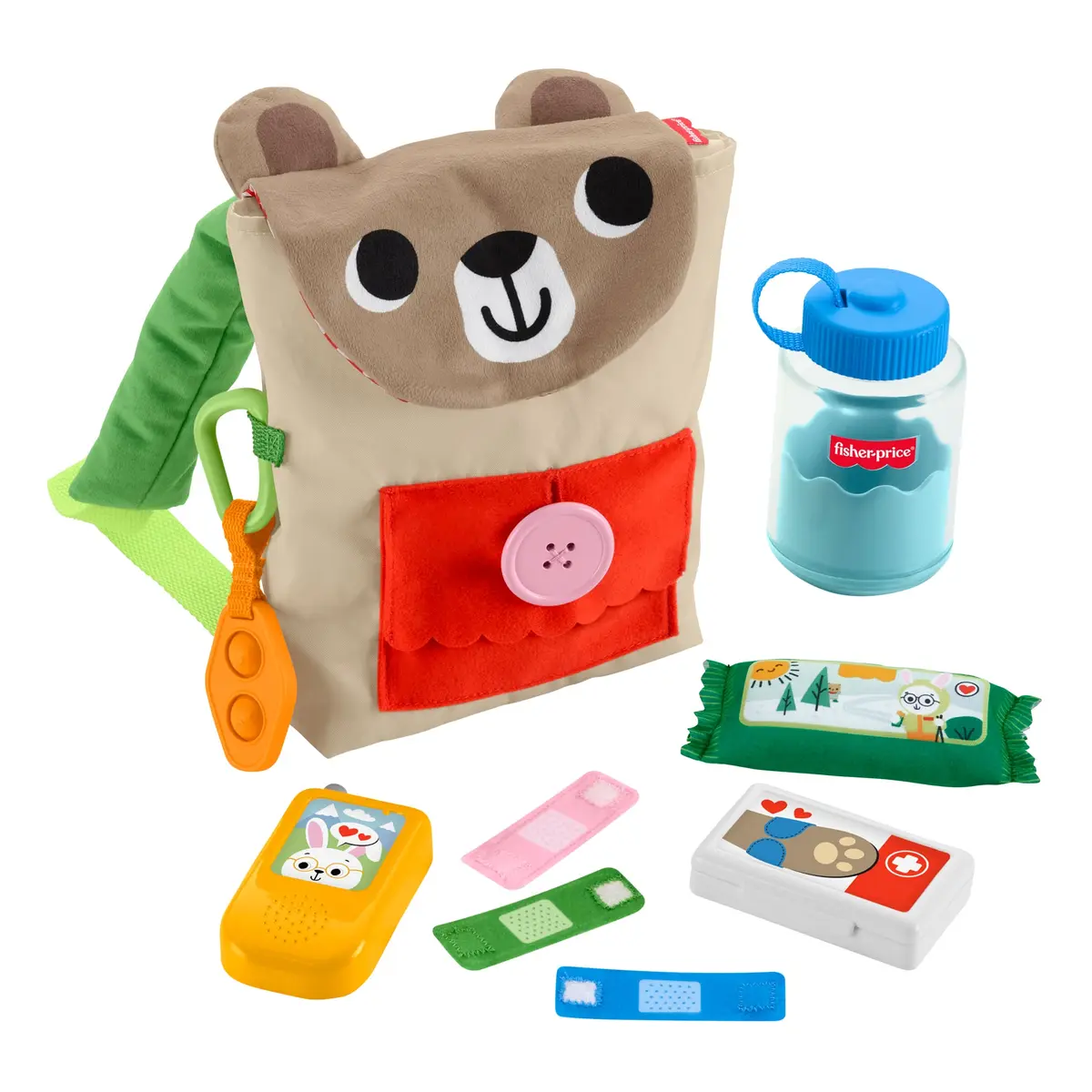 Fisher-Price Friendship Forest Busy Bear Backpack