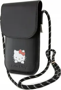 Somiņa Sourcing Hello Kitty HKOWBSKCDKK melna āda Daydreaming Cord