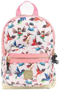 Mugursoma HP Pick & Pack Birds 22 x 31 x 11 cm — maigi rozā
