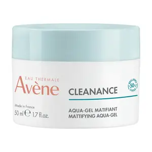 Ķermeņa BB krēms Avene Cleanance Mattierendes Aqua-gel 50 ml — balts, matējošs