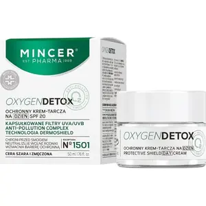 Day protective cream-shield Mincer Pharma Oxygen Detox SPF20 No.1501 50 ml