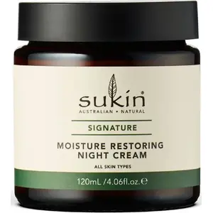Nakts atjaunojošs mitrinošs sejas krēms Sukin 120 ml