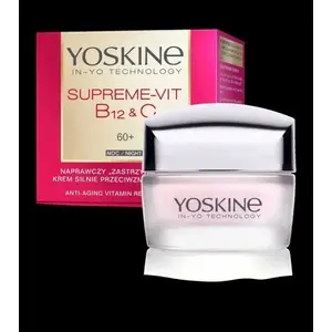 Ночной крем для лица DAX YOSKINE SUPREME Vit B12 & C 60+ — восстанавливающий ночной крем