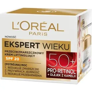 Дневной лифтинг-крем против морщин L’Oreal Paris Ekspert Wieku 50+ SPF 20 50 мл
