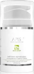 APIS Apis Lekki viegls normalizējošs pretaknes krēms 50 ml — sejas krēms aknes ādai