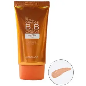 BB Cream SPF 50+ Dr. Derma Orange 30 ml by dr irena eris — tinted facial BB cream with high sun protection