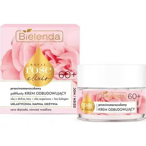 Крем для лица Bielenda Royal Rose Elixir полужирный восстанавливающий 60+ 50 мл