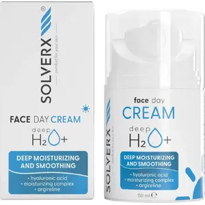 Day Moisturizing Cream Solverx Deep H2O+ for Dry and Dehydrated Skin 50 ml