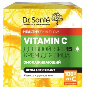 Day Cream Floslek DR.SANTE F.C.Vitamin C SPF15 50 ml — antioxidant face moisturizer