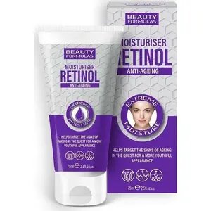 Sejas mitrinošs krēms Beauty Formulas Retinol Anti‑Ageing 75 ml
