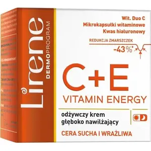 Face cream Lirene C+E Vitamin Energy moisturizing 50 ml