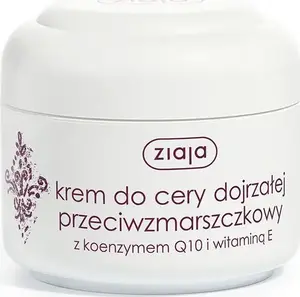 Крем для зрелой кожи Ziaja против морщин с коэнзимом Q10 и витамином E 50 мл