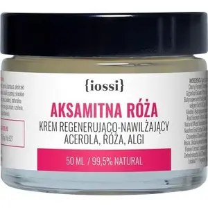 Sejas krēms Iossi Aksamitna Róża 50 ml — regenerējošs un mitrinošs ar acerolu, rozi un aļģēm