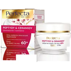 Крем для лица подтягивающий Perfecta Peptydy & Ceramidy 60+ — сильное уменьшение морщин и упругость, для 60+