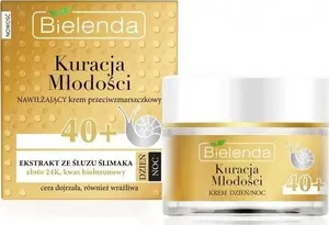 Крем для лица Bielenda против морщин с экстрактом слизи улитки 40+ дневной/ночной 50 мл