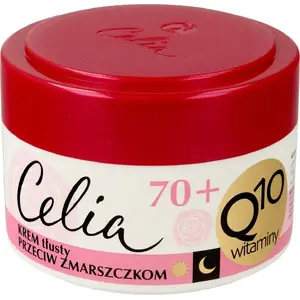 Face cream Celia Q10 Vitamins anti-wrinkle for 70+ skin 50 ml