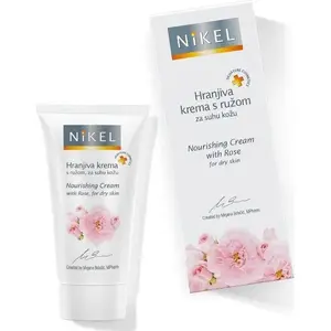Face cream Nikel NIKEL Odżywczy krem do twarzy z Różą 50 ml — nourishing facial cream with rose