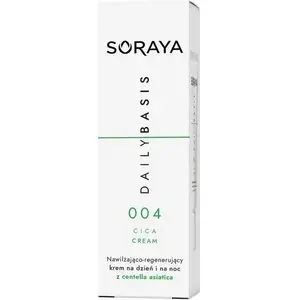 Увлажняющий и регенерирующий крем день/ночь Soraya Daily Basis с Centella Asiatica 50 мл