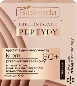 Anti-Wrinkle Day and Night Cream Bielenda Peptides 60+ 50 ml — firming and reparative