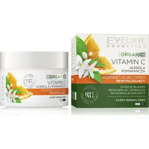 Face cream Eveline Vitamin C revitalizing illuminating for all skin types 50 ml