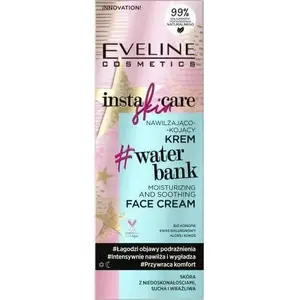 Увлажняющий и успокаивающий крем для лица Eveline Insta Skin Care 50 мл для сухой, чувствительной кожи с несовершенствами