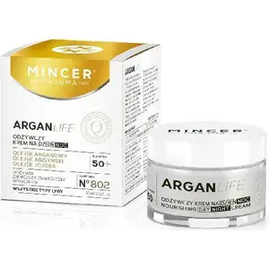 Cream Mincer ArganLife 50+ nourishing day and night, 50 ml