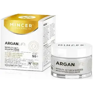 Увлажняющий дневной крем Mincer ArganLife 50+ 50 мл — уход за зрелой кожей лица