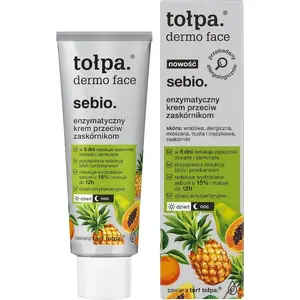 Энзимный крем против комедонов tołpa Sebio 40 мл — местное средство от чёрных точек