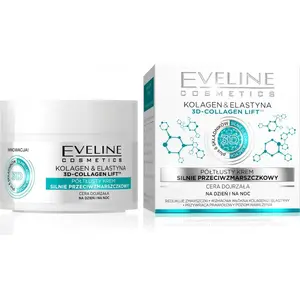 Day and Night Semi-Fat Anti-Wrinkle Cream Eveline 50 ml