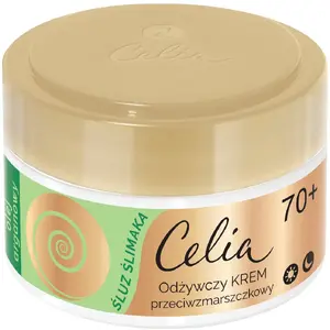 Face cream Celia Celia Śluz Ślimaka Odżywczy przeciwzmarszczkowy z olejem arganowym 70+ 50 ml