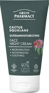 Sejas krēms Green Pharmacy Kaktus i skwalan 50 ml — mitrinošs krēms ar kaktusa ekstraktu un skvalānu