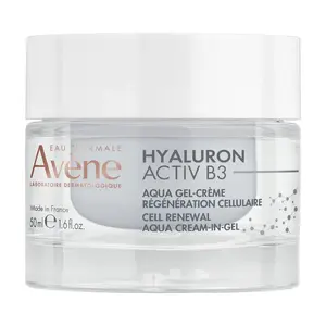 Ķermeņa BB krēms Avene Hyaluron Activ B3 Aquagel-Creme 50 ml — balts