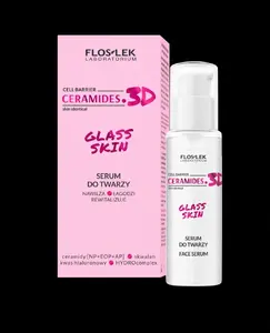 Face serum Floslek Ceramides 3D Glass Skin Serum 30 ml – facial care, ceramide formula